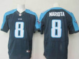 Nike Tennessee Titans -8 Marcus Mariota Navy Blue Alternate Stitched NFL Elite Jersey