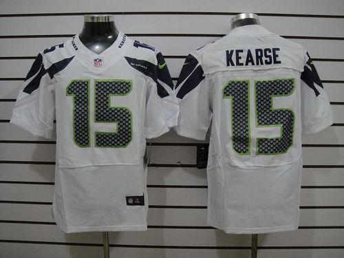 Nike Seattle Seahawks #15 Jermaine Kearse White Men‘s Stitched NFL Elite Jersey