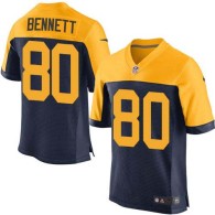Nike Packers -80 Martellus Bennett Navy Blue Alternate Stitched NFL New Elite Jersey