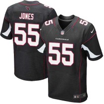 Nike Cardinals -55 Chandler Jones Black Alternate Stitched NFL Elite Jersey