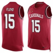 Nike Arizona Cardinals -15 Michael Floyd Red Team Color Men's Stitched NFL Limited Tank Top Jersey