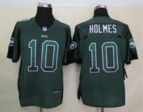 2013 NEW Nike New York Jets 10 Holmes Drift Fashion Green Elite Jerseys