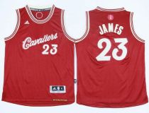 Cleveland Cavaliers #23 LeBron James Red 2015-2016 Christmas Day Stitched Youth NBA Jersey