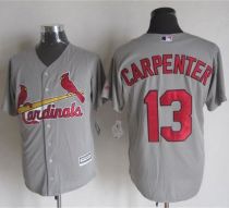 St Louis Cardinals #13 Matt Carpenter Grey New Cool Base Stitched MLB Jersey