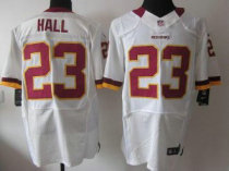 Nike Redskins -23 DeAngelo Hall White Stitched NFL Elite Jersey