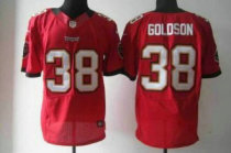 Nike Buccaneers -38 Dashon Goldson Red Team Color Stitched NFL Elite Jersey