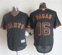 San Francisco Giants #16 Angel Pagan Black New Cool Base Stitched MLB Jersey