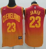 Cleveland Cavaliers -23 LeBron James Red Resonate Fashion Stitched NBA Jersey
