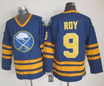 Buffalo Sabres -9 Derek Roy Navy Blue CCM Throwback Stitched NHL Jersey