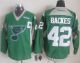 St Louis Blues -42 David Backes Green Practice Stitched NHL Jersey