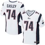 Nike New England Patriots -74 Dominique Easley White Mens Stitched NFL Elite Jersey