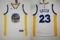 Revolution 30 Golden State Warriors -23 Draymond Green White Stitched NBA Jersey