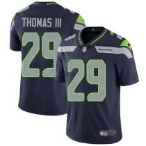 Nike Seahawks -29 Earl Thomas III Steel Blue Team Color Stitched NFL Vapor Untouchable Limited Jerse
