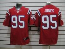 Nike New England Patriots -95 Chandler Jones Red Alternate Mens Stitched NFL Elite Jersey