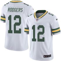 Nike Packers -12 Aaron Rodgers White Stitched NFL Color Rush Limited Jersey