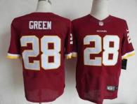 Nike Washington Redskins -28 Darrell Green Burgundy Red Team Color Men's Stitched NFL Elite Jersey