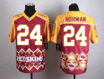 Nike Redskins -24 Josh Norman Burgundy Red Stitched NFL Elite Noble Fashion Jersey