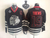 Chicago Blackhawks -19 Jonathan Toews New Black Ice 2015 Stanley Cup Stitched NHL Jersey