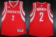 Revolution 30 Houston Rockets -2 Patrick Beverley Red Road Stitched NBA Jersey