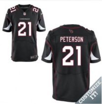 Nike Arizona Cardinals -21 Peterson Jersey Black Elite Alternate Jersey