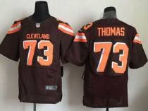 Nike Cleveland Browns -73 Joe Thomas Brown Team Color Stitched NFL New Elite Jersey