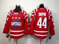 Washington Capitals -44 Brooks Orpik 2015 Winter Classic Red 40th Anniversary Stitched NHL Jersey
