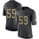 Tennessee Titans -59 Wesley Woodyard Nike Anthracite 2016 Salute to Service Jersey