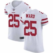 Nike 49ers -25 Jimmie Ward White Stitched NFL Vapor Untouchable Elite Jersey