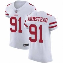 Nike 49ers -91 Arik Armstead White Stitched NFL Vapor Untouchable Elite Jersey