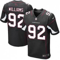 Nike Arizona Cardinals -92 Williams Jersey Black Elite Alternate Jersey
