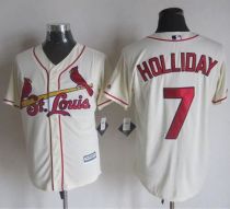 St Louis Cardinals #7 Matt Holliday Cream New Cool Base Stitched MLB Jersey