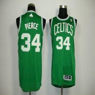 Revolution 30 Boston Celtics -34 Paul Pierce Green Stitched NBA Jersey