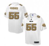 Nike Buffalo Bills -55 Jerry Hughes White NFL Pro Line Fashion Game Jersey