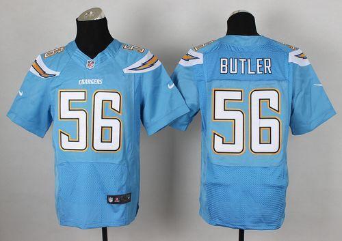 Nike San Diego Chargers #56 Donald Butler Electric Blue Alternate Men’s Stitched NFL New Elite Jerse