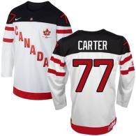 Olympic CA 77 Jeff Carter White 100th Anniversary Stitched NHL Jersey