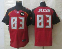 Nike Buccaneers -83 Vincent Jackson Red Team Color With MG Patch Stitched NFL New Elite Jersey
