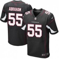 Nike Arizona Cardinals -55 Abraham Jersey Black Elite Alternate Jersey