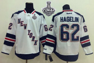 New York Rangers -62 Carl Hagelin White 2014 Stadium Series With Stanley Cup Finals Stitched NHL Jer