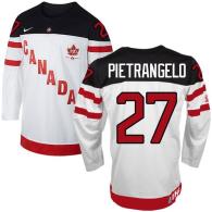 Olympic CA 27 Alex Pietrangelo White 100th Anniversary Stitched NHL Jersey
