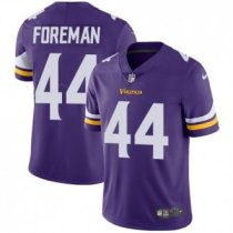 Nike Vikings -44 Chuck Foreman Purple Team Color Stitched NFL Vapor Untouchable Limited Jersey