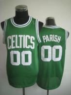 Boston Celtics -00 Robert Parish Green Throwback Stitched NBA Jersey
