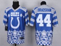 Nike Indianapolis Colts #44 Ahmad Bradshaw Royal Blue Men's Stitched NFL Elite Noble Fashion Jersey