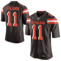 Nike Cleveland Browns -11 Travis Benjamin Brown Team Color Stitched NFL New Elite Jersey