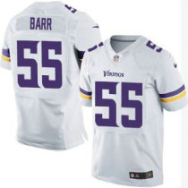 NEW Vikings -55 Anthony Barr White Stitched NFL Elite Jersey