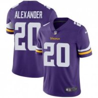 Nike Vikings -20 Mackensie Alexander Purple Team Color Stitched NFL Vapor Untouchable Limited Jersey
