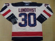 New York Rangers -30 Henrik Lundqvist White Stitched 2012 Winter Classic NHL Jersey