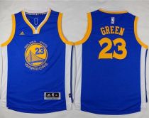 Golden State Warriors #23 Draymond Green Blue Stitched Youth NBA Jersey