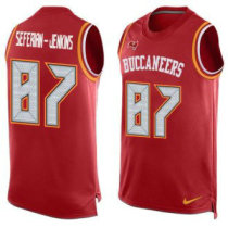 Nike Buccaneers -87 Austin Seferian-Jenkins Red Team Color Stitched NFL Limited Tank Top Jersey