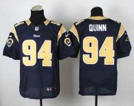 Nike St Louis Rams -94 Robert Quinn Navy Blue Team Color Men's Stitched NFL Elite Jersey