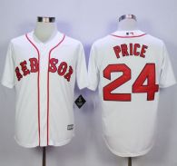 Boston Red Sox #24 David Price White New Cool Base Stitched MLB Jersey